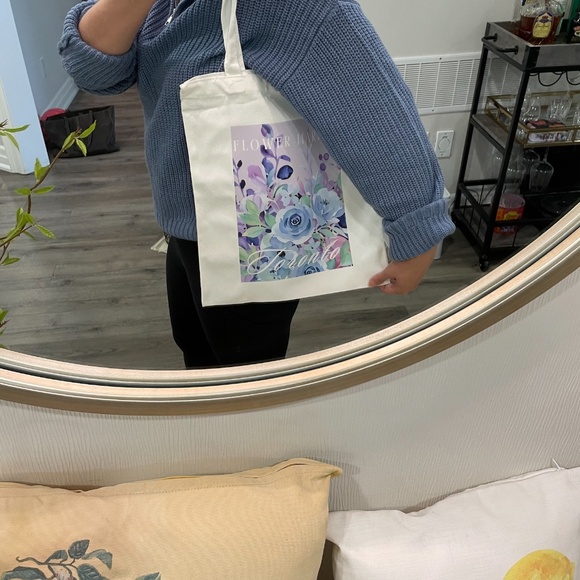 Toronto Flower Market Tote Bag - Picture 3 of 4